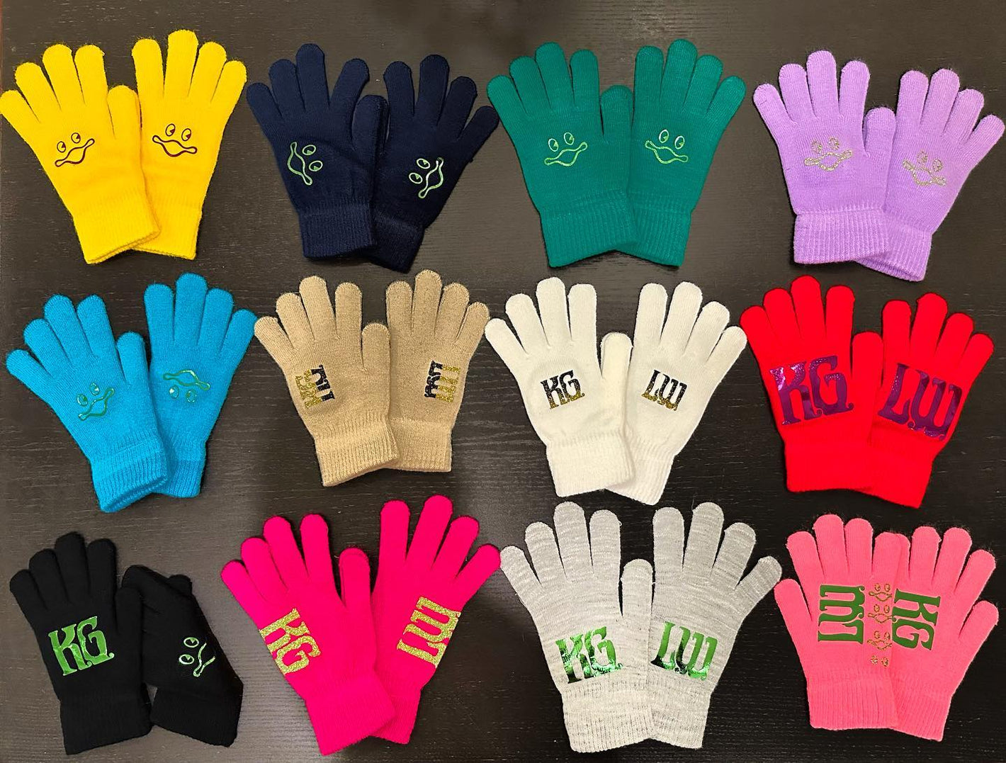 KG/LW & Fishies knit gloves